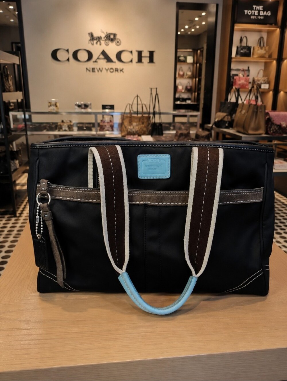 Coach Hampton Weekend Tote Bag